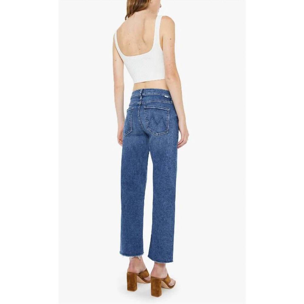 NEW MOTHER newbie ankle fray jeans in prized possession - Picture 4 of 6